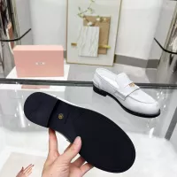 Cheap MIU MIU Leather Shoes For Women #1381079 Replica Wholesale [$102.00 USD] [ITEM#1381079] on Replica MIU MIU Leather Shoes