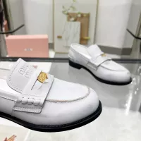 Cheap MIU MIU Leather Shoes For Women #1381079 Replica Wholesale [$102.00 USD] [ITEM#1381079] on Replica MIU MIU Leather Shoes