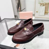 Cheap MIU MIU Leather Shoes For Women #1381080 Replica Wholesale [$102.00 USD] [ITEM#1381080] on Replica MIU MIU Leather Shoes