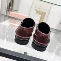 Cheap MIU MIU Leather Shoes For Women #1381080 Replica Wholesale [$102.00 USD] [ITEM#1381080] on Replica MIU MIU Leather Shoes