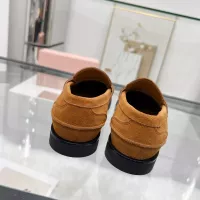 Cheap MIU MIU Leather Shoes For Women #1381082 Replica Wholesale [$102.00 USD] [ITEM#1381082] on Replica MIU MIU Leather Shoes