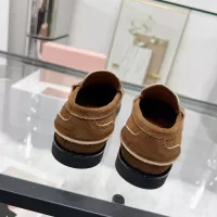 Cheap MIU MIU Leather Shoes For Women #1381083 Replica Wholesale [$102.00 USD] [ITEM#1381083] on Replica MIU MIU Leather Shoes