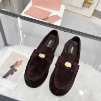 Cheap MIU MIU Leather Shoes For Women #1381084 Replica Wholesale [$102.00 USD] [ITEM#1381084] on Replica MIU MIU Leather Shoes