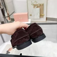 Cheap MIU MIU Leather Shoes For Women #1381084 Replica Wholesale [$102.00 USD] [ITEM#1381084] on Replica MIU MIU Leather Shoes