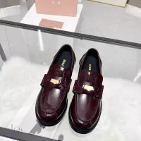 Cheap MIU MIU Leather Shoes For Women #1381085 Replica Wholesale [$102.00 USD] [ITEM#1381085] on Replica MIU MIU Leather Shoes