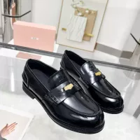 Cheap MIU MIU Leather Shoes For Women #1381086 Replica Wholesale [$102.00 USD] [ITEM#1381086] on Replica MIU MIU Leather Shoes