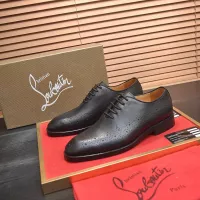 Cheap Christian Louboutin Leather Shoes For Men #1381106 Replica Wholesale [$112.00 USD] [ITEM#1381106] on Replica Christian Louboutin Leather Shoes