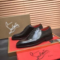 Cheap Christian Louboutin Leather Shoes For Men #1381108 Replica Wholesale [$112.00 USD] [ITEM#1381108] on Replica Christian Louboutin Leather Shoes