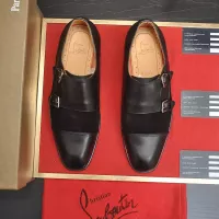 Cheap Christian Louboutin Leather Shoes For Men #1381113 Replica Wholesale [$112.00 USD] [ITEM#1381113] on Replica Christian Louboutin Leather Shoes