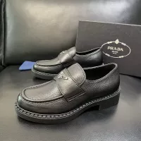 Cheap Prada Leather Shoes For Men #1381117 Replica Wholesale [$135.00 USD] [ITEM#1381117] on Replica Prada Leather Shoes