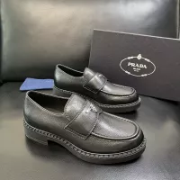 Cheap Prada Leather Shoes For Men #1381117 Replica Wholesale [$135.00 USD] [ITEM#1381117] on Replica Prada Leather Shoes