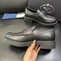 Cheap Prada Leather Shoes For Men #1381117 Replica Wholesale [$135.00 USD] [ITEM#1381117] on Replica Prada Leather Shoes