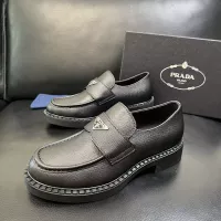 Cheap Prada Leather Shoes For Men #1381118 Replica Wholesale [$135.00 USD] [ITEM#1381118] on Replica Prada Leather Shoes