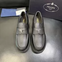 Cheap Prada Leather Shoes For Men #1381118 Replica Wholesale [$135.00 USD] [ITEM#1381118] on Replica Prada Leather Shoes