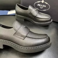 Cheap Prada Leather Shoes For Men #1381118 Replica Wholesale [$135.00 USD] [ITEM#1381118] on Replica Prada Leather Shoes