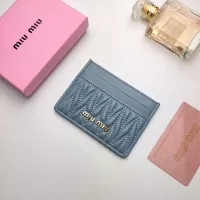 Cheap MIU MIU Card Case #1381128 Replica Wholesale [$29.00 USD] [ITEM#1381128] on Replica MIU MIU Wallets