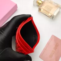 Cheap MIU MIU Card Case #1381130 Replica Wholesale [$29.00 USD] [ITEM#1381130] on Replica MIU MIU Wallets