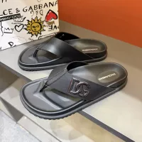 Cheap Dolce &amp; Gabbana D&amp;G Slippers For Men #1381133 Replica Wholesale [$52.00 USD] [ITEM#1381133] on Replica Dolce &amp; Gabbana D&amp;G Slippers