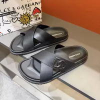 Cheap Dolce &amp; Gabbana D&amp;G Slippers For Men #1381134 Replica Wholesale [$52.00 USD] [ITEM#1381134] on Replica Dolce &amp; Gabbana D&amp;G Slippers