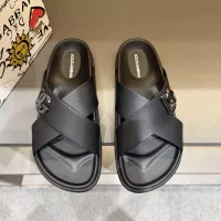 Cheap Dolce &amp; Gabbana D&amp;G Slippers For Men #1381134 Replica Wholesale [$52.00 USD] [ITEM#1381134] on Replica Dolce &amp; Gabbana D&amp;G Slippers