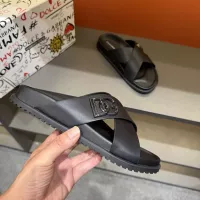Cheap Dolce &amp; Gabbana D&amp;G Slippers For Men #1381134 Replica Wholesale [$52.00 USD] [ITEM#1381134] on Replica Dolce &amp; Gabbana D&amp;G Slippers