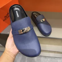 Cheap Hermes Slippers For Men #1381138 Replica Wholesale [$72.00 USD] [ITEM#1381138] on Replica Hermes Slippers