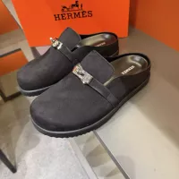 Cheap Hermes Slippers For Men #1381140 Replica Wholesale [$72.00 USD] [ITEM#1381140] on Replica Hermes Slippers