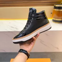 Cheap Prada High Top Shoes For Men #1381150 Replica Wholesale [$82.00 USD] [ITEM#1381150] on Replica Prada High Top Shoes
