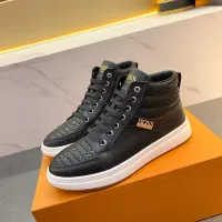 Cheap Boss High Top Shoes For Men #1381155 Replica Wholesale [$82.00 USD] [ITEM#1381155] on Replica Boss High Top Shoes