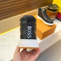 Cheap Boss High Top Shoes For Men #1381155 Replica Wholesale [$82.00 USD] [ITEM#1381155] on Replica Boss High Top Shoes