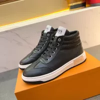 Cheap Boss High Top Shoes For Men #1381156 Replica Wholesale [$82.00 USD] [ITEM#1381156] on Replica Boss High Top Shoes