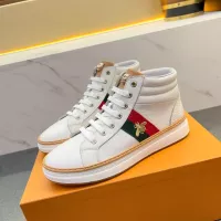 Cheap Gucci High Tops Shoes For Men #1381158 Replica Wholesale [$82.00 USD] [ITEM#1381158] on Replica Gucci High Tops Shoes