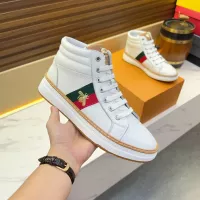 Cheap Gucci High Tops Shoes For Men #1381158 Replica Wholesale [$82.00 USD] [ITEM#1381158] on Replica Gucci High Tops Shoes