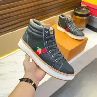 Cheap Gucci High Tops Shoes For Men #1381159 Replica Wholesale [$82.00 USD] [ITEM#1381159] on Replica Gucci High Tops Shoes