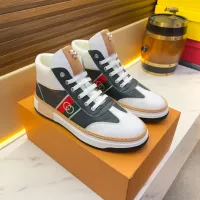 Cheap Gucci High Tops Shoes For Men #1381173 Replica Wholesale [$82.00 USD] [ITEM#1381173] on Replica Gucci High Tops Shoes