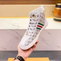 Cheap Gucci High Tops Shoes For Men #1381175 Replica Wholesale [$82.00 USD] [ITEM#1381175] on Replica Gucci High Tops Shoes