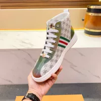 Cheap Gucci High Tops Shoes For Men #1381176 Replica Wholesale [$82.00 USD] [ITEM#1381176] on Replica Gucci High Tops Shoes