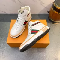 Cheap Gucci High Tops Shoes For Men #1381200 Replica Wholesale [$82.00 USD] [ITEM#1381200] on Replica Gucci High Tops Shoes