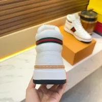 Cheap Gucci High Tops Shoes For Men #1381200 Replica Wholesale [$82.00 USD] [ITEM#1381200] on Replica Gucci High Tops Shoes