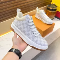 Cheap Louis Vuitton High Tops Shoes For Men #1381203 Replica Wholesale [$82.00 USD] [ITEM#1381203] on Replica Louis Vuitton High Tops Shoes