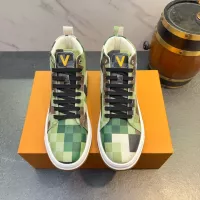 Cheap Louis Vuitton High Tops Shoes For Men #1381206 Replica Wholesale [$82.00 USD] [ITEM#1381206] on Replica Louis Vuitton High Tops Shoes