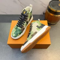 Cheap Louis Vuitton High Tops Shoes For Men #1381206 Replica Wholesale [$82.00 USD] [ITEM#1381206] on Replica Louis Vuitton High Tops Shoes