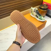 Cheap Louis Vuitton High Tops Shoes For Men #1381206 Replica Wholesale [$82.00 USD] [ITEM#1381206] on Replica Louis Vuitton High Tops Shoes
