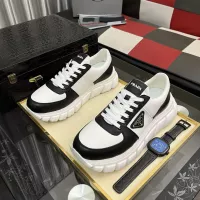 Cheap Prada Casual Shoes For Men #1381220 Replica Wholesale [$102.00 USD] [ITEM#1381220] on Replica Prada Casual Shoes