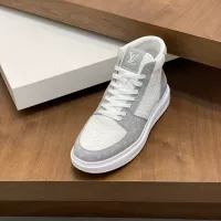 Cheap Louis Vuitton High Tops Shoes For Men #1381226 Replica Wholesale [$150.00 USD] [ITEM#1381226] on Replica Louis Vuitton High Tops Shoes