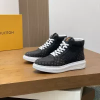 Cheap Louis Vuitton High Tops Shoes For Men #1381230 Replica Wholesale [$150.00 USD] [ITEM#1381230] on Replica Louis Vuitton High Tops Shoes