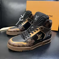 Cheap Louis Vuitton High Tops Shoes For Men #1381231 Replica Wholesale [$172.00 USD] [ITEM#1381231] on Replica Louis Vuitton High Tops Shoes