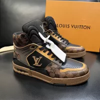 Cheap Louis Vuitton High Tops Shoes For Men #1381231 Replica Wholesale [$172.00 USD] [ITEM#1381231] on Replica Louis Vuitton High Tops Shoes
