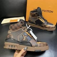 Cheap Louis Vuitton High Tops Shoes For Men #1381231 Replica Wholesale [$172.00 USD] [ITEM#1381231] on Replica Louis Vuitton High Tops Shoes
