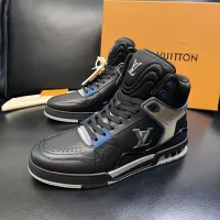 Cheap Louis Vuitton High Tops Shoes For Men #1381234 Replica Wholesale [$172.00 USD] [ITEM#1381234] on Replica Louis Vuitton High Tops Shoes